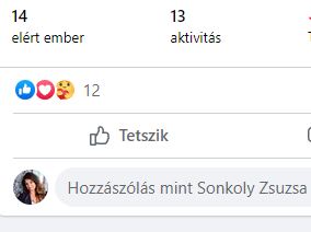 Sikeres facebook poszt