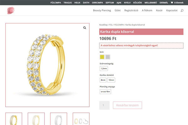 beauty piercing webshop 2
