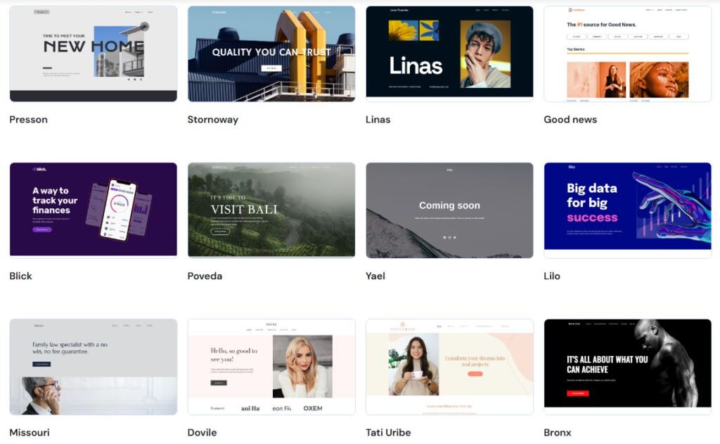 hostinger web template